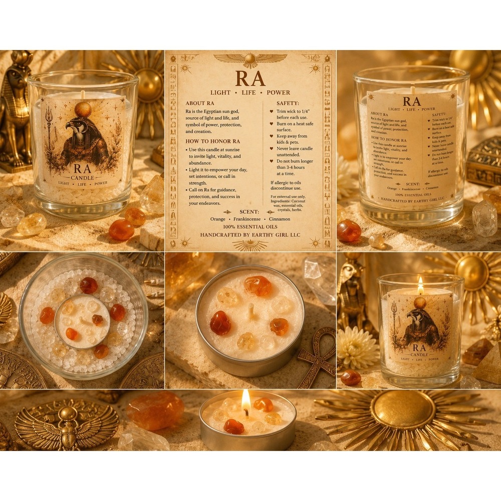 Ra Tea Light Candle Set